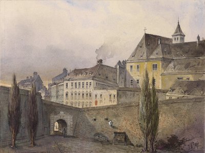 Stadtansicht von Wien von Johann Wilhelm Frey